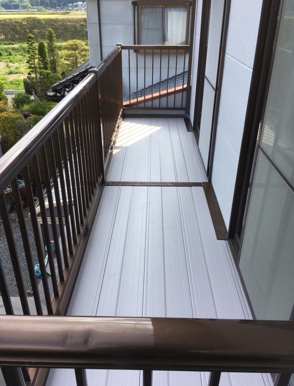 ベランダデッキ材交換 辰野 長野県伊那 諏訪市丨ガーデン ウォールエクステリア丨nccトーヨー住器株式会社